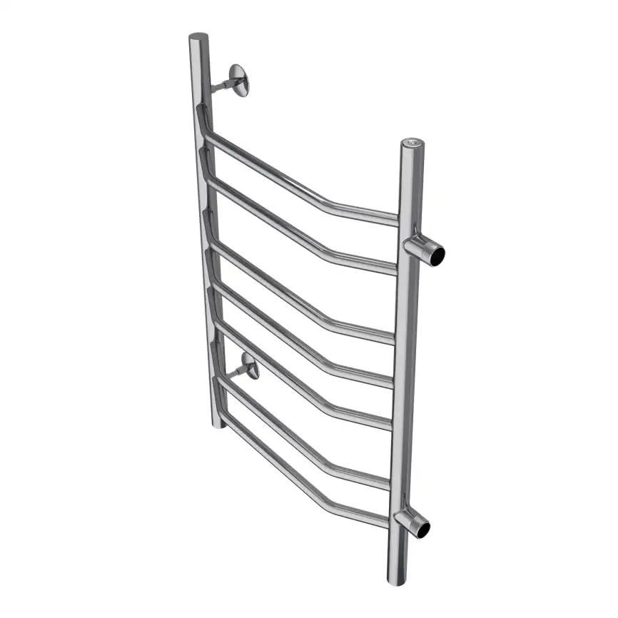 Полотенцесушитель водяной Azario Ravenna 50х80 AZ07558 П7  с боковым подключением 1