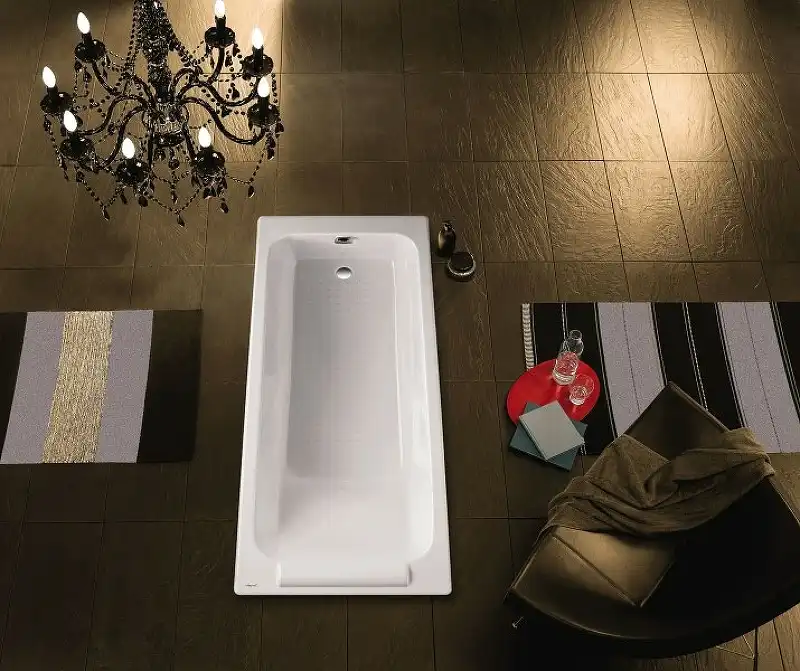 Чугунная ванна Jacob Delafon Parallel 170х70 E2947-S-00, Белая фото 2