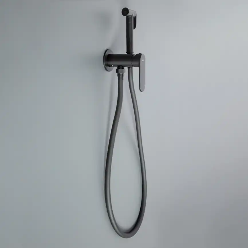 Гигиенический душ со смесителем AVS Beauty черный матовый, 811-531-MB фото 3