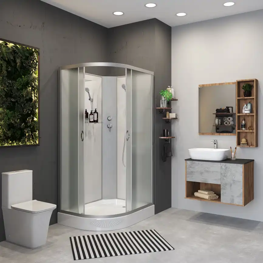 Душевая кабина Niagara Classic 120х80х200 NG-3312-14RBK низкий поддон, без гидромассажа, 33121423RBK фото 2