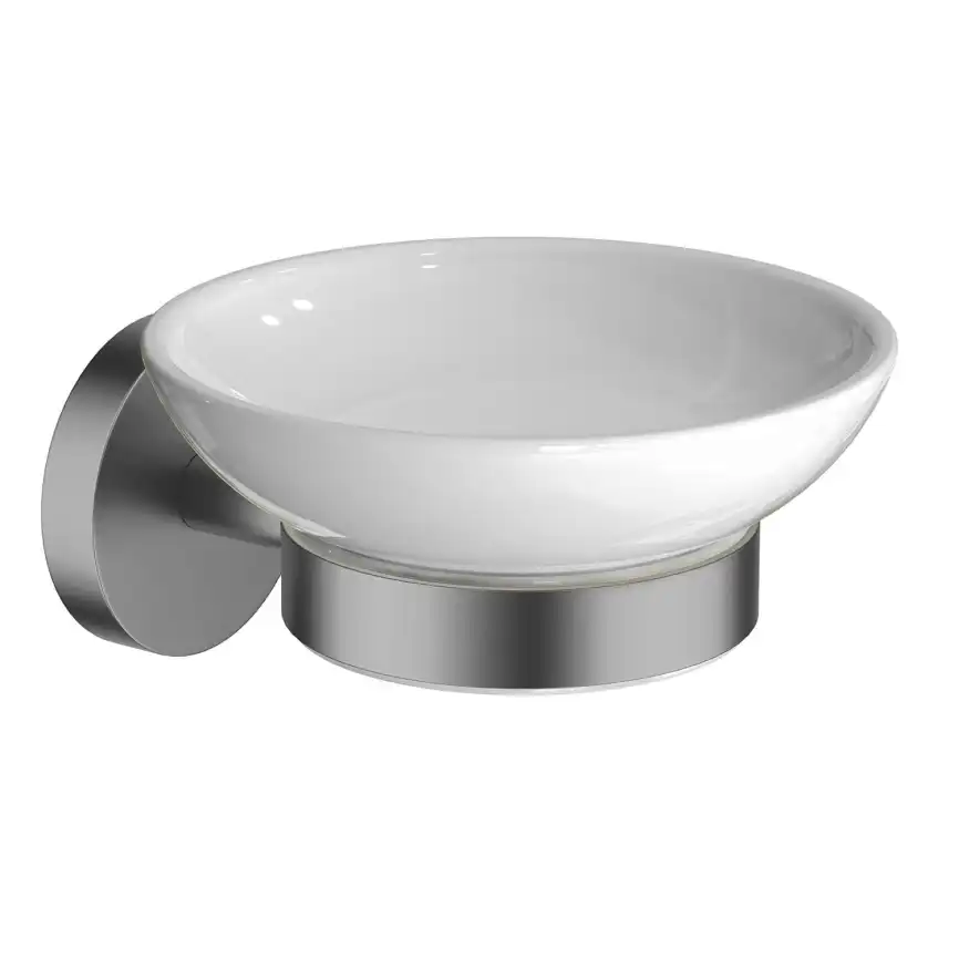 Мыльница для ванной Aquatek Бетта AQ4603BGM, Оружейная сталь фото 1