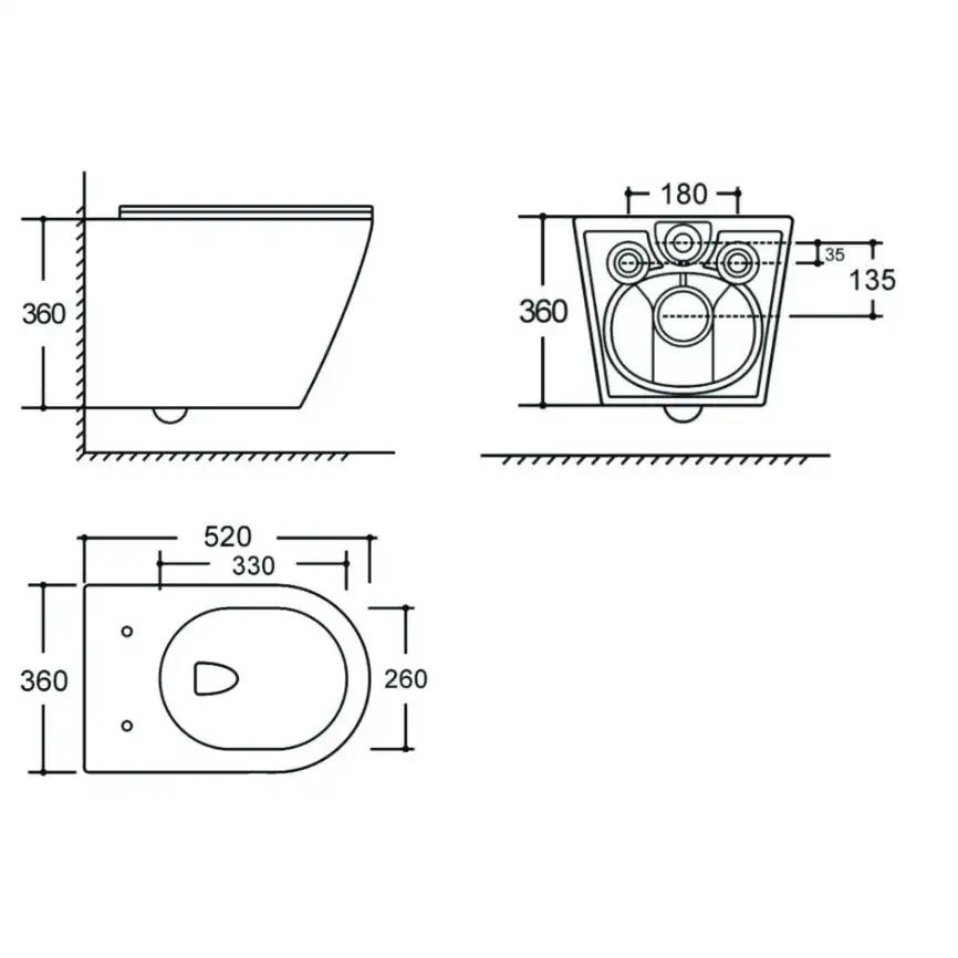 Унитаз подвесной Aquanet Atago 3.0 Tornado с сиденьем микролифт 347999, белый фото 2