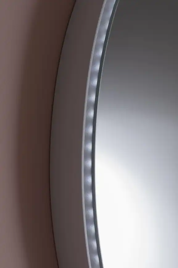 Зеркало Allen Brau Infinity 80х80 1.21017.WT с подстветкой, сенсорный выключатель, Белый фото 7