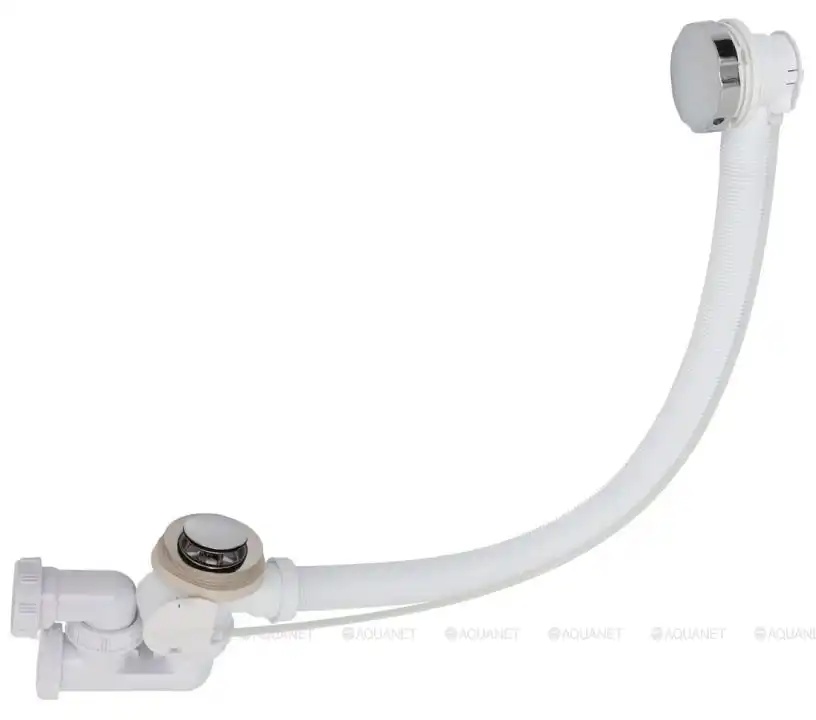 Слив-перелив для ванны Aquanet V55R 70 см, Хром фото 1