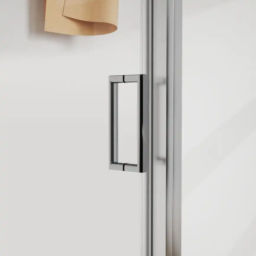 Душевой уголок Vincea City 120х90 VSR-5CT9012CL, профиль хром, стекло Прозрачное фото 2