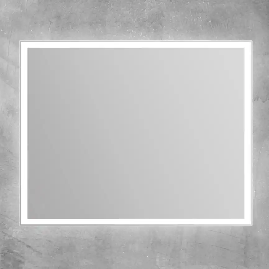Зеркало BelBagno SPC-GRT 100х80 SPC-GRT-1000-800-LED-BTN с подстветкой, кнопочный выключатель фото 3