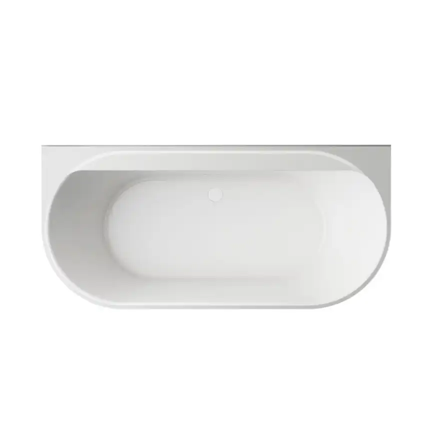Акриловая ванна Vincea 170х80 VBT-621B отдельностоящая, Белая фото 2