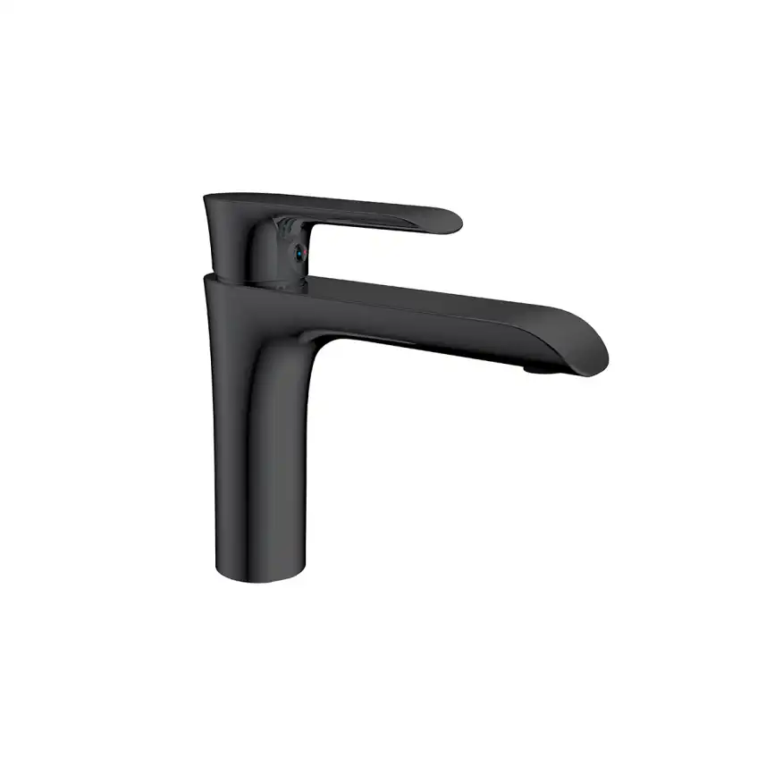 Смеситель для раковины Vincea Esse VBF-1E1MB однорычажный, черный фото 2