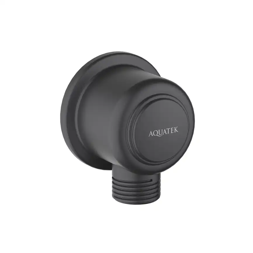 Шланговое подключение Aquatek КЛАССИК AQ2461MB, Черный матовый фото 1