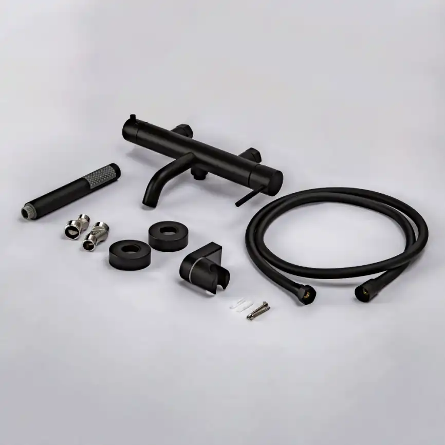 Смесители для ванны AVS Slimmer 811-111-MB, черный матовый фото 3