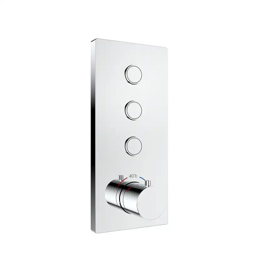 Душевая система  Vincea  VSFW-433T1CH VSFW-433T1CH  с термостатом, встраиваемая, хром фото 6