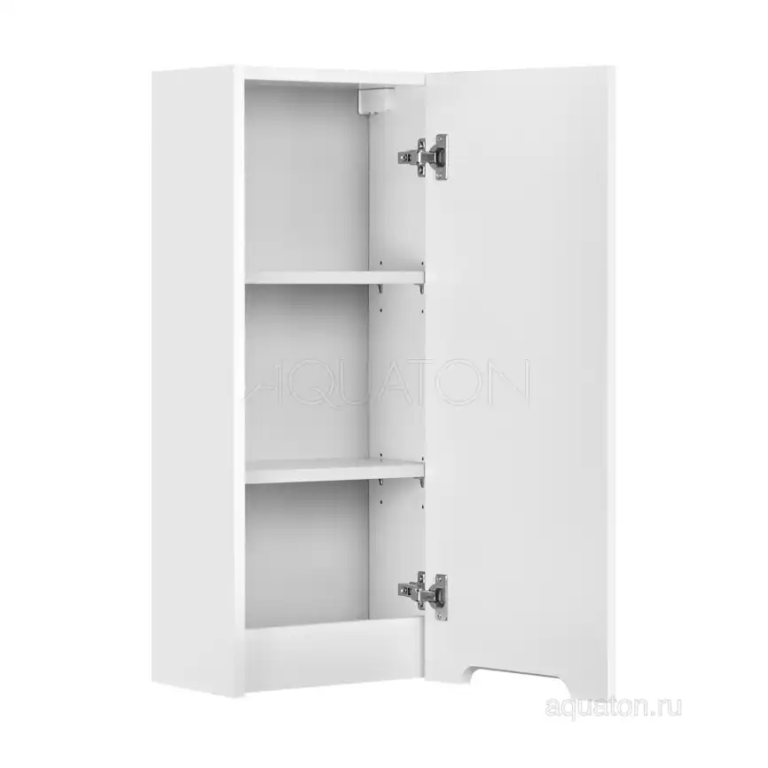 Шкаф навесной Aquaton Оливия 35 1A254703OL01R  правый цвет, белый матовый фото 2