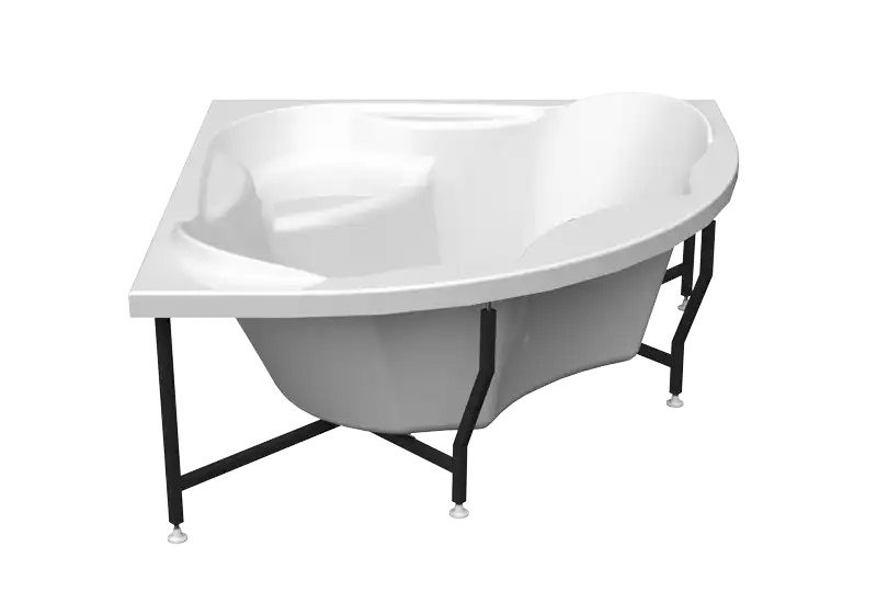 Акриловая ванна Radomir Сандра 150х150 (2-01-0-0-1-221), на каркасе, белая фото 6