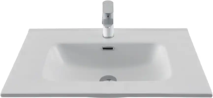 Раковина Aquanet Flat 70 330430 прямоугольная, Белая матовая фото 1