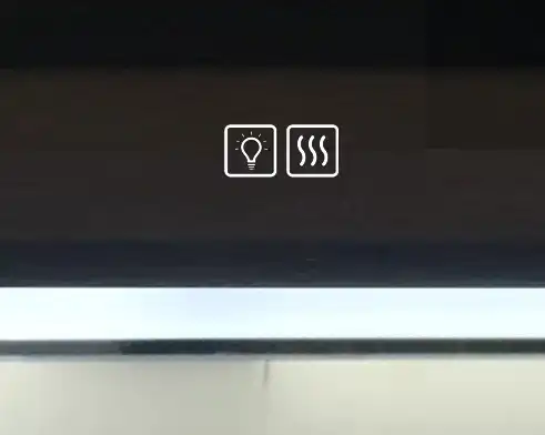 Зеркало BelBagno SPC-GRT 100х80 SPC-GRT-1000-800-LED-TCH-WARM с подстветкой, сенсорный выключатель, с подогревом фото 7