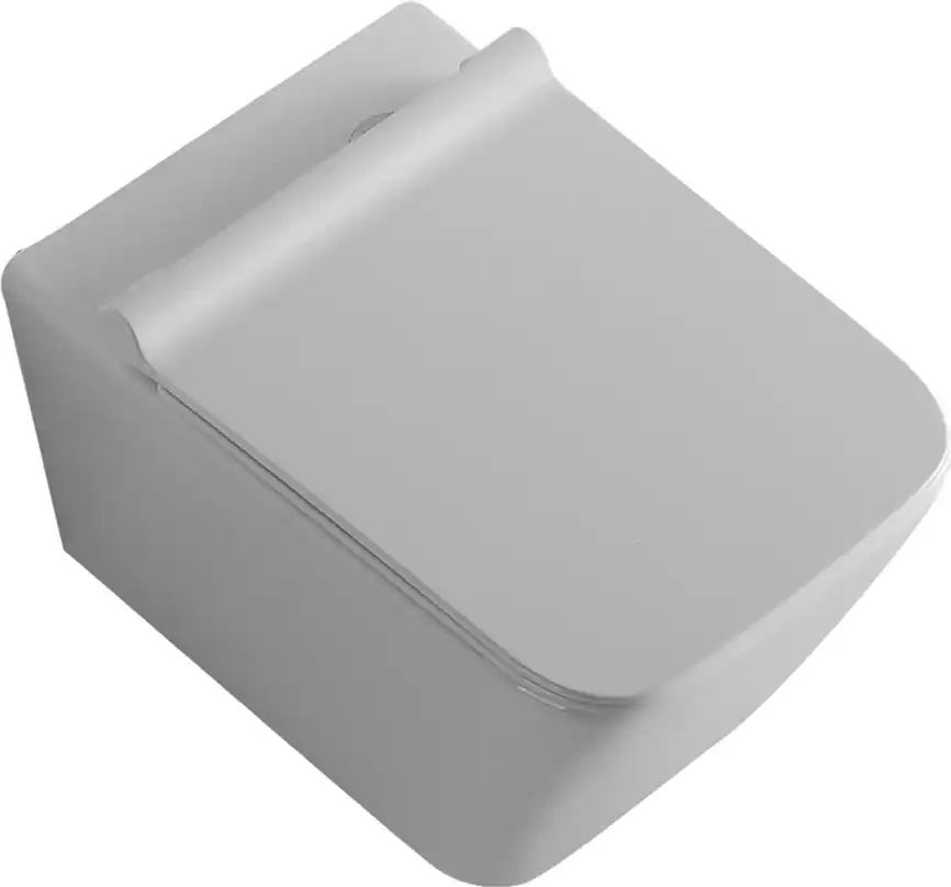 Унитаз подвесной Logan L2W с сидением Soft Close -SLIMSEAT, белый фото 6