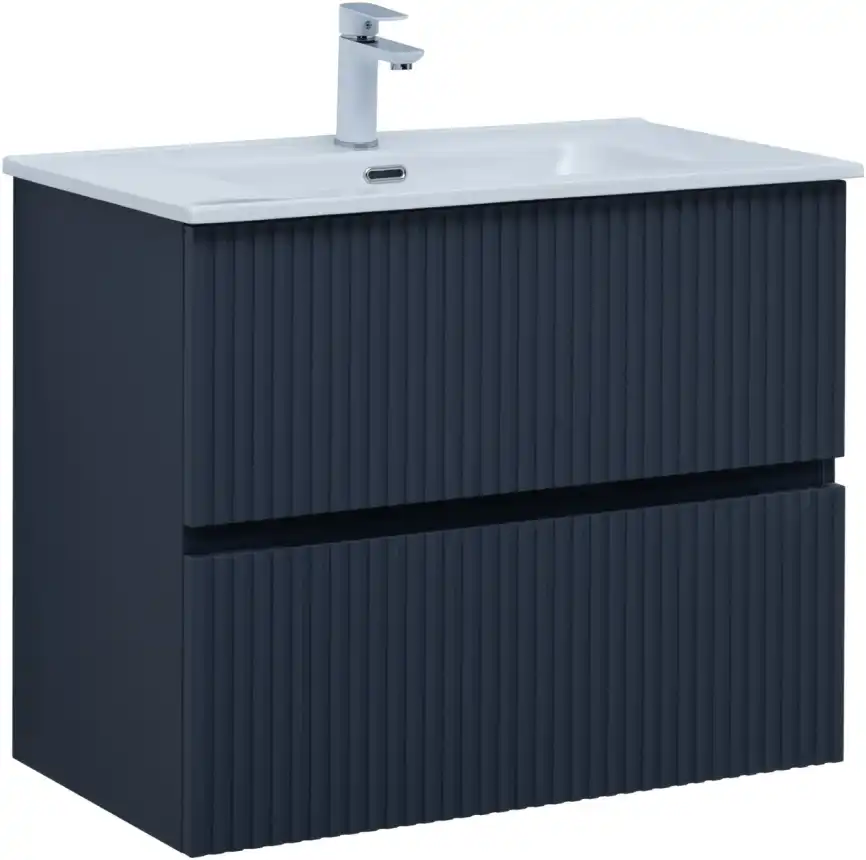 Тумба под раковину Aquanet Джейн 80 маренго фото 1