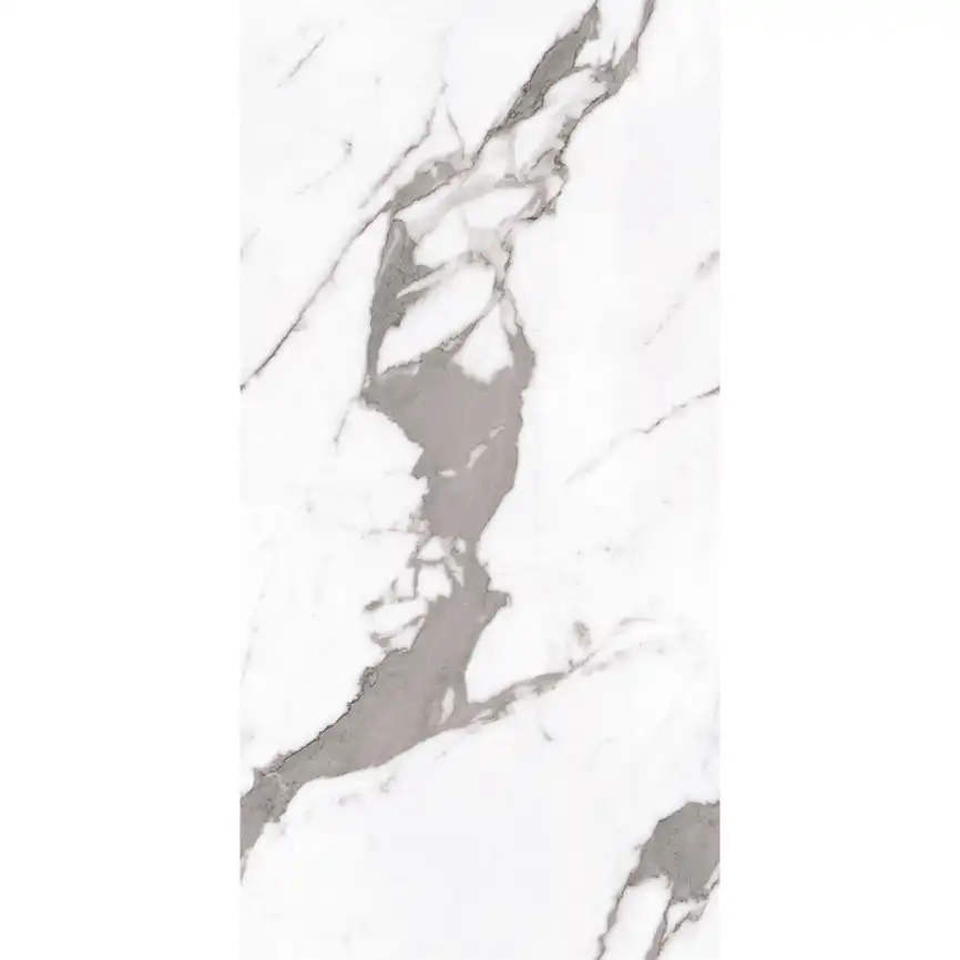 Керамогранит AVS Great Statuario 60x120 полированный, белый фото 7