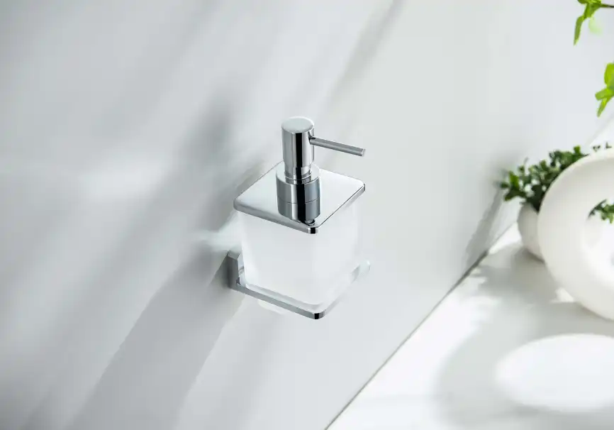 Дозатор для жидкого мыла Aquatek Либра AQ4305CR, Хром фото 3