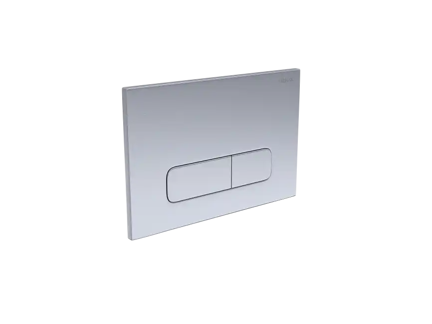 Панель смыва Aquatek Хром матовая (клавиши прямоугольные) KDI-0000014 фото 2