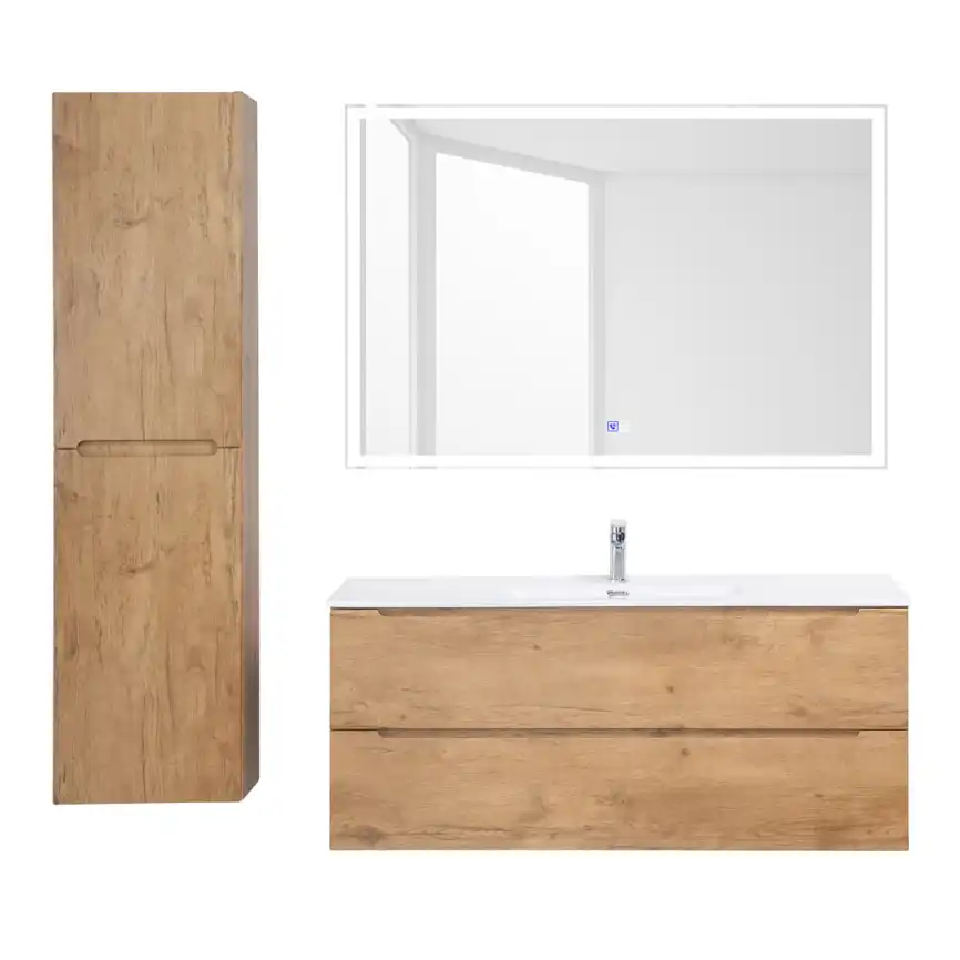 Тумба под раковину BelBagno ETNA-1200-2C-SO-RN-P подвесная Rovere Nature фото 10