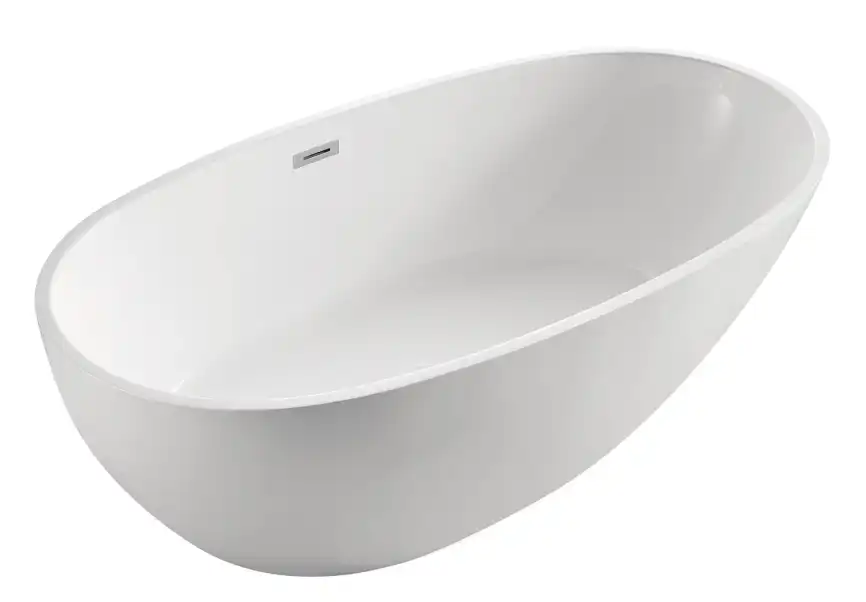 Акриловая ванна Azario LEEDS 170х85 LEE17085, отдельностоящая, белая фото 1