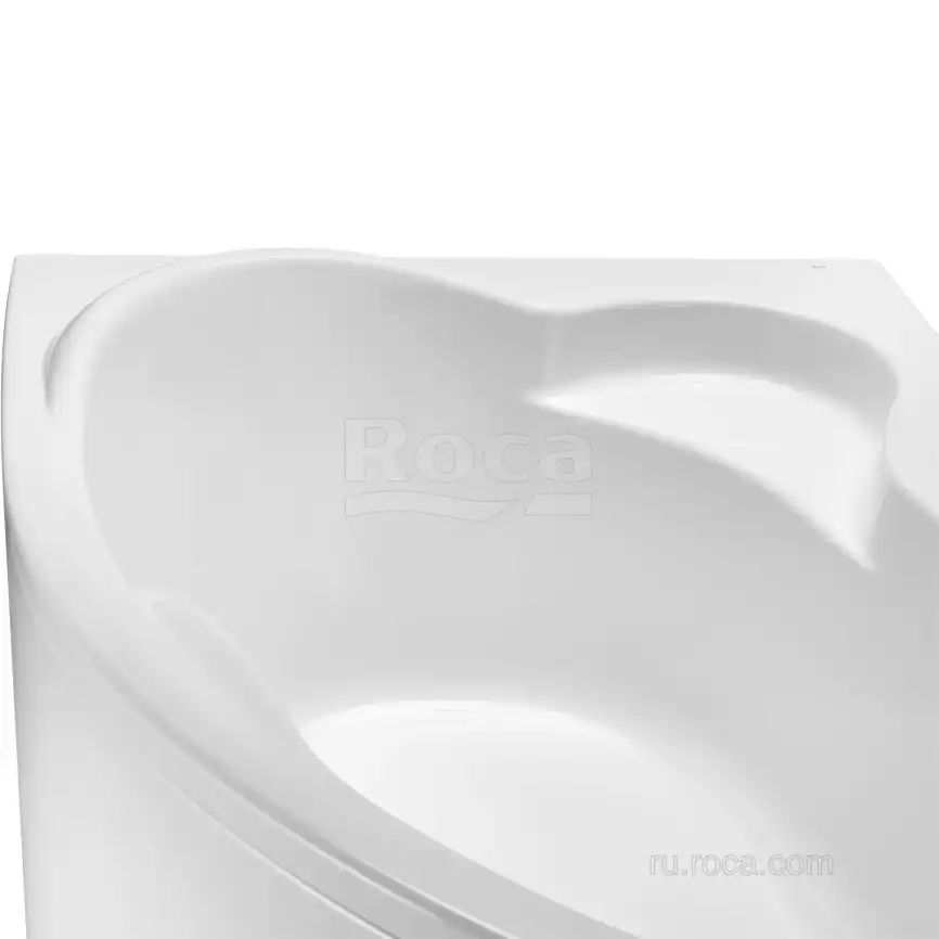 Акриловая ванна Roca Luna 170х115 248640000 левая, Белая фото 3