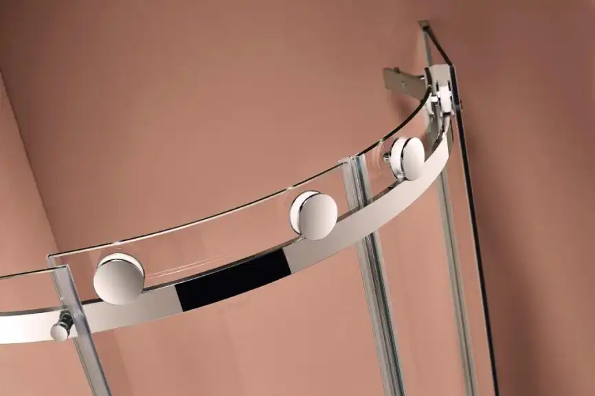 Душевой уголок CEZARES STYLUS-O-M-R-2-90-C-Cr профиль Хром стекло Прозрачное фото 5