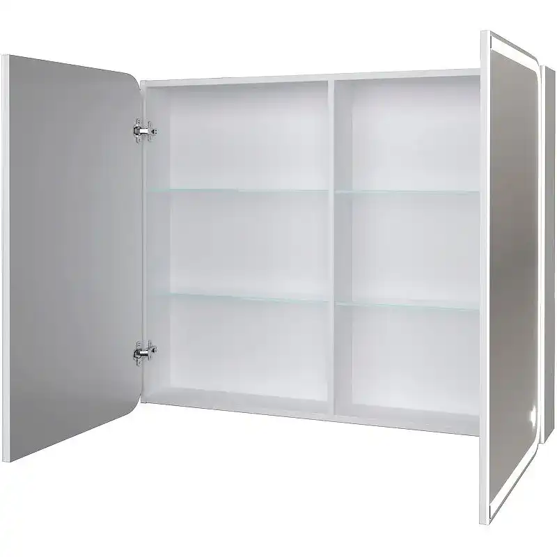 Зеркальный шкаф Grossman АДЕЛЬ-100 см правое с LED подсветкой 2010004 фото 3