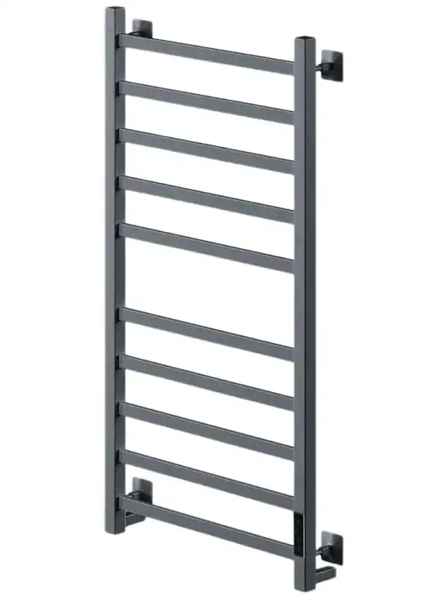 Полотенцесушитель электрический 50x100 AVS Техно с терморегулятором, оружейная сталь фото 7