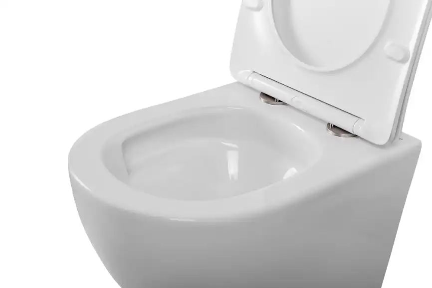 Подвесной унитаз BelBagno SFERA-TOR BB046CH-TOR/SC, безободковый, смыв торнадо с сиденьем микролифт, Белый фото 8