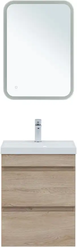 Тумба под раковину Aquanet Нота New 50 дуб светлый 334196 фото 8