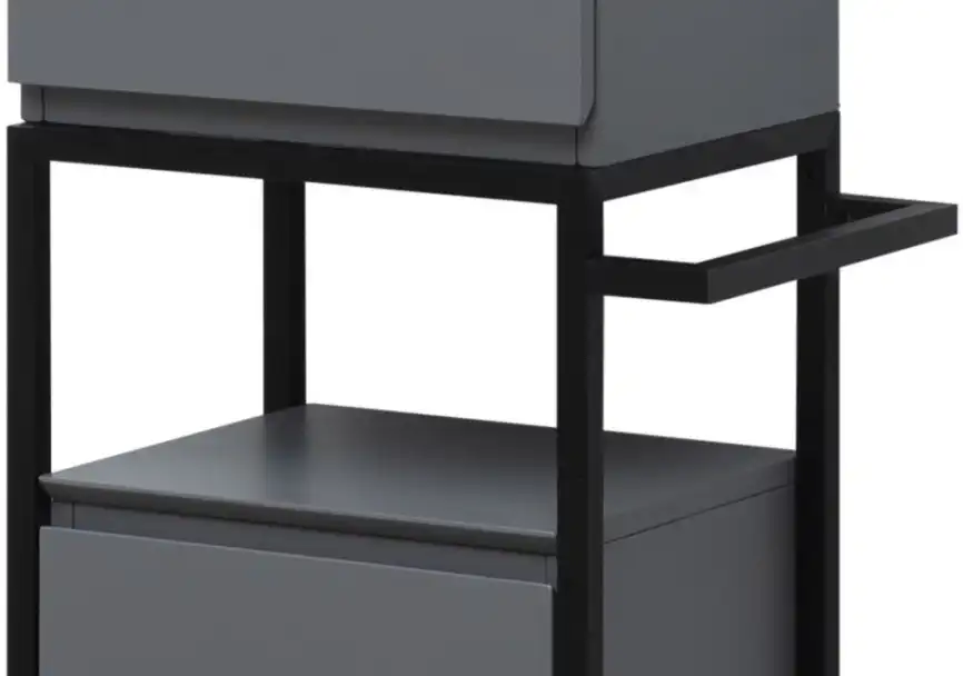 Полотенцедержатель для пеналов Allen Brau Priority 1.31008.BB черный браш фото 1