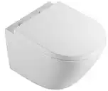 Унитаз подвесной Aquanet Zvezda -2 303978 безободковый, со смывом Tornado, с сиденьем микролифтом фото 3