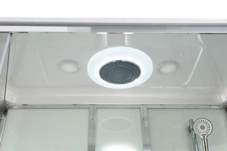 Душевая кабина AvaCan V5017LED 170x90 см, высокий поддон, с крышей фото 17