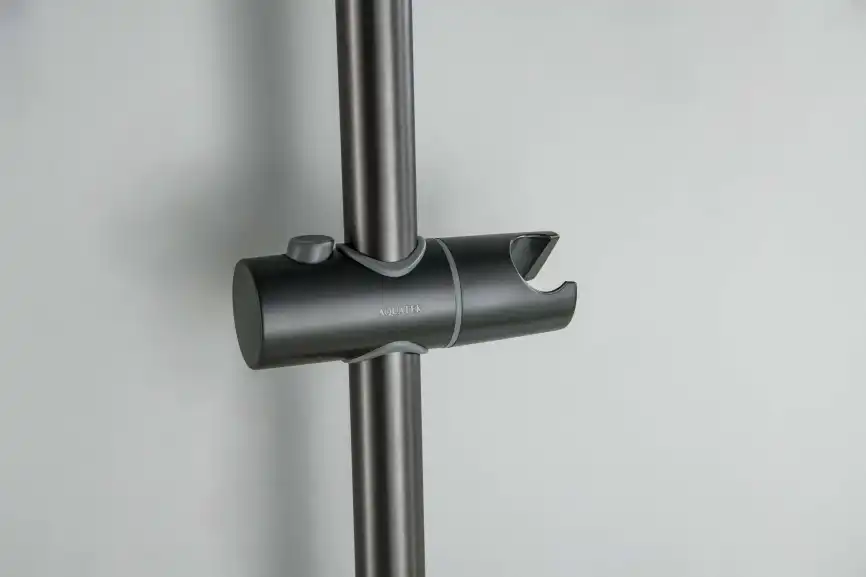 Душевой гарнитур Aquatek Лугано AQ2022BGM, Оружейная сталь фото 12