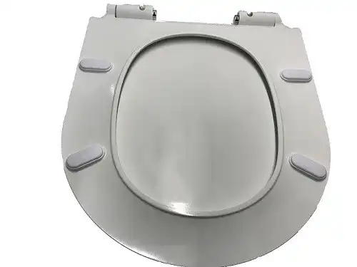 Унитаз подвесной CeramaLux B2330, безободковый с сиденьем микролифт Белый фото 8