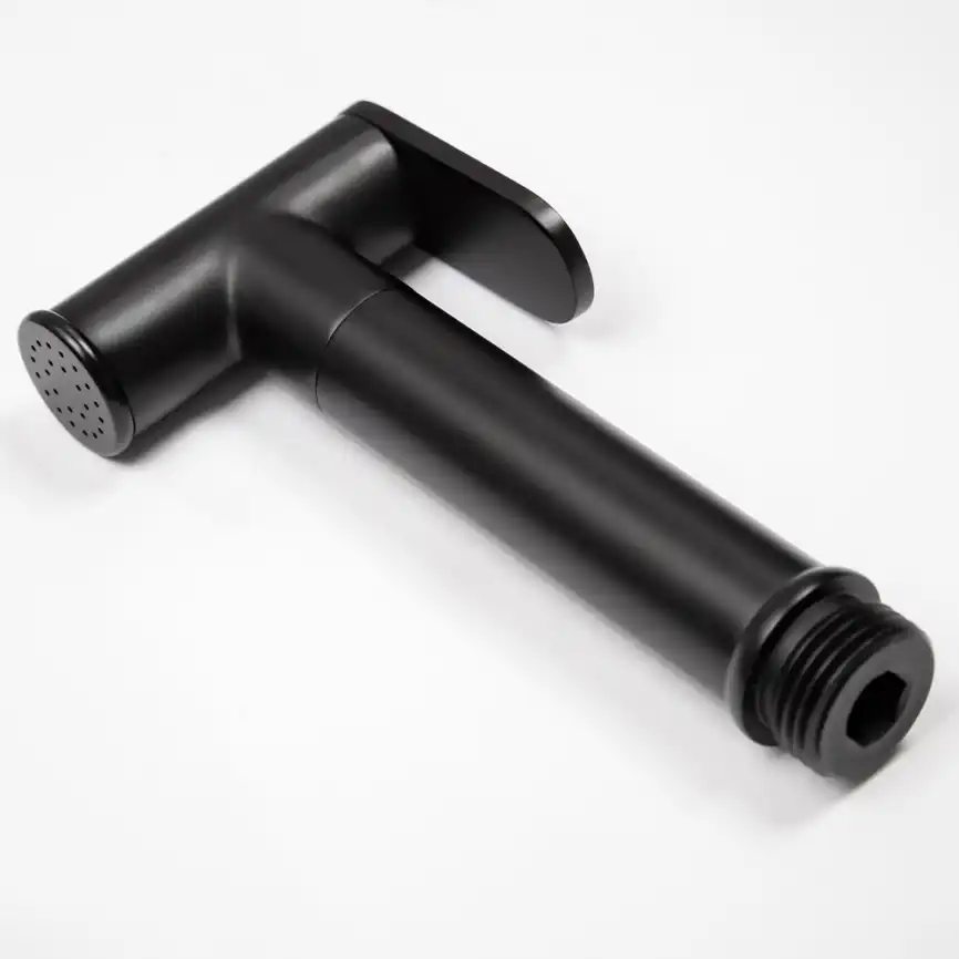 Гигиенический душ со смесителем AVS Slimmer 811-131-MB, черный матовый фото 8