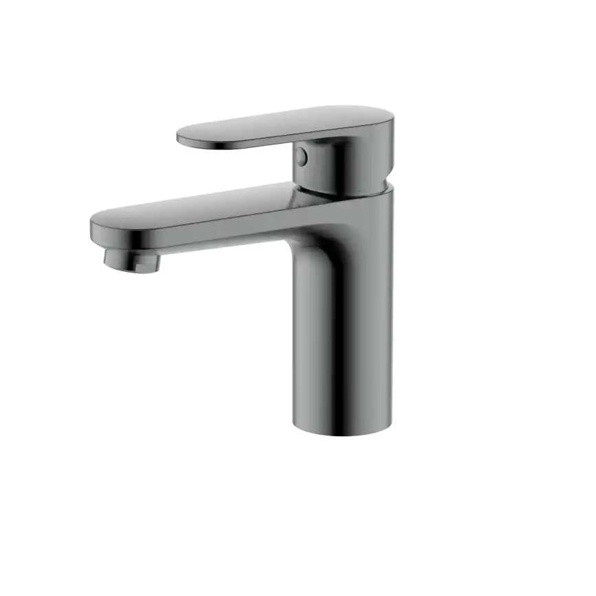 Смеситель для раковины Aquatek Ника AQ1810BGM, Оружейная сталь фото 1