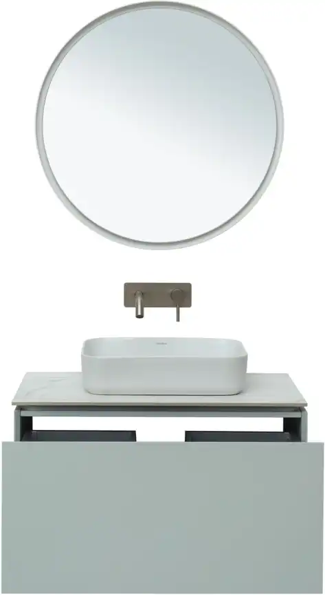 Тумба под раковину Allen Brau Infinity 85 1.21002.PWM папирус матовый фото 13