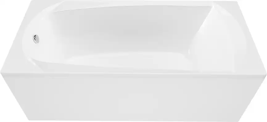 Акриловая ванна 1Marka ELEGANCE 165х70 01эл16570 прямоугольная, Белая фото 3