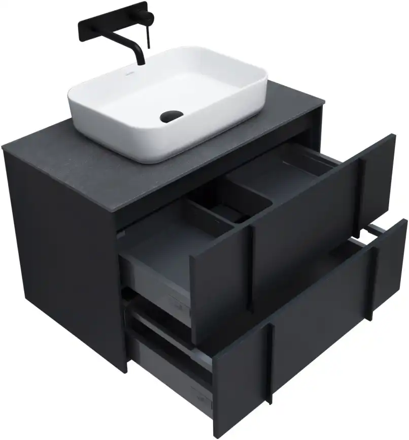 Тумба под раковину Allen Brau Reality 80 1.32005.AM антрацит матовый фото 17