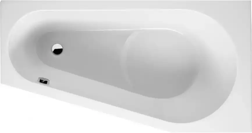 Акриловая ванна RIHO DELTA 160х80 L левосторонняя B069001005 фото 1