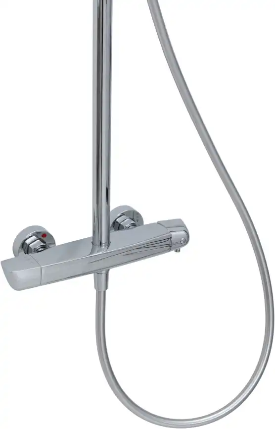 Душевая система Allen Brau Infinity 5.21032-00 с термостатом, хром фото 5
