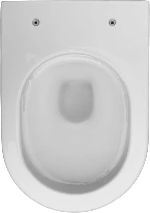 Унитаз подвесной Logan Tornado L6W с сиденьем микролифт, белый фото 12