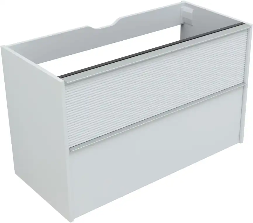 Тумба под раковину Aquanet Вита 100 белый матовый, подвесная, 330474 фото 13
