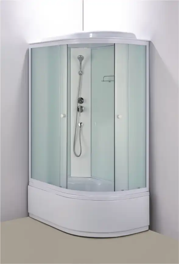 Душевая кабина Loranto 120х80, высокий поддон, Матовое стекло, CS-886EDTM/W-120 фото 2