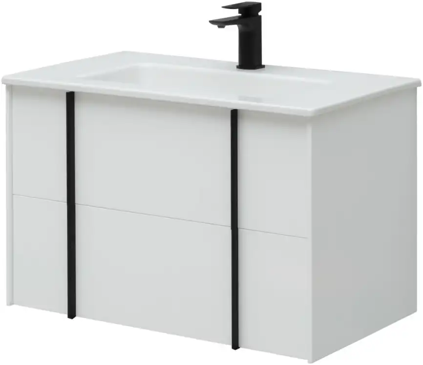 Тумба под раковину Allen Brau Reality 80 1.32005.WM белый матовый фото 10