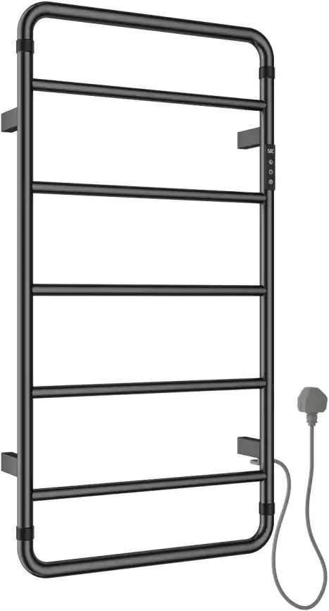 Полотенцесушитель электрический Allen Brau Priority 904х475 7.31002-GM, графит матовый фото 1