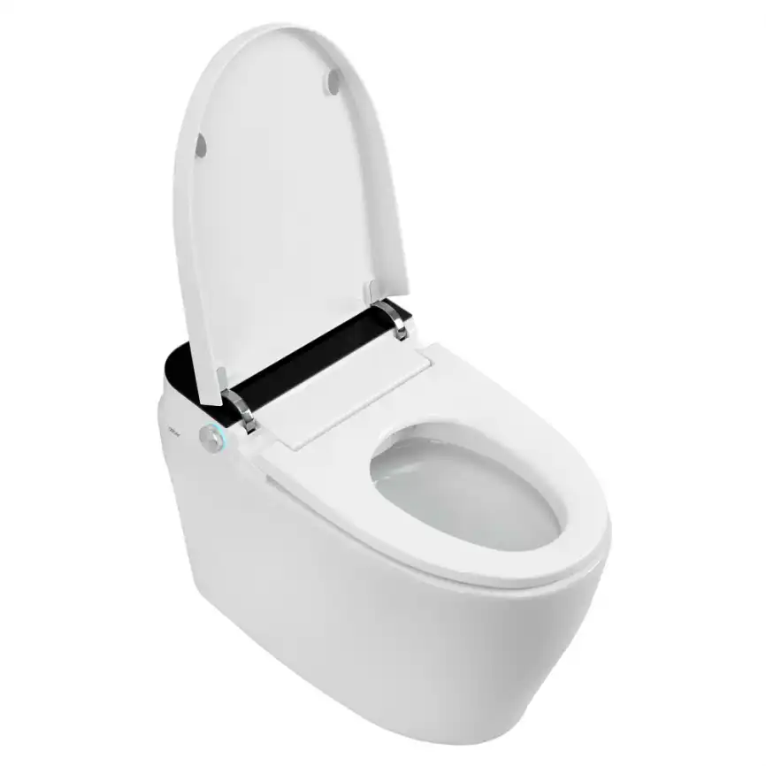 Электронный напольный унитаз-биде ABBER Bequem AC1116S, белый фото 9